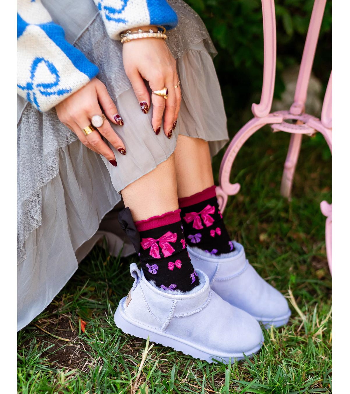 Shop Sock Candy Women's Big Bow Energy Socks Bundle In Bows
