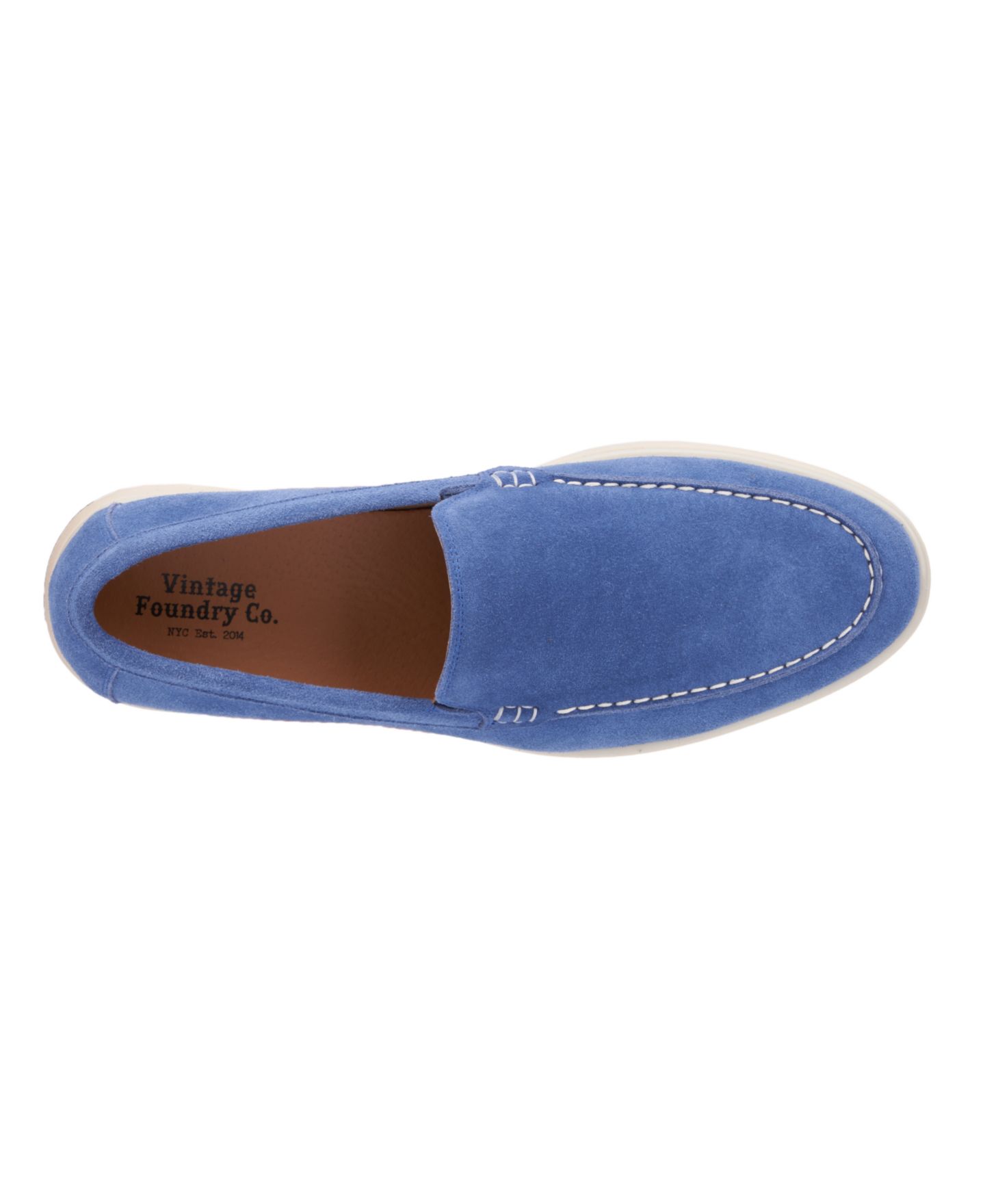 Мужские туфли Vintage Foundry Co Triton Casual, цвет: Синий — фото 4