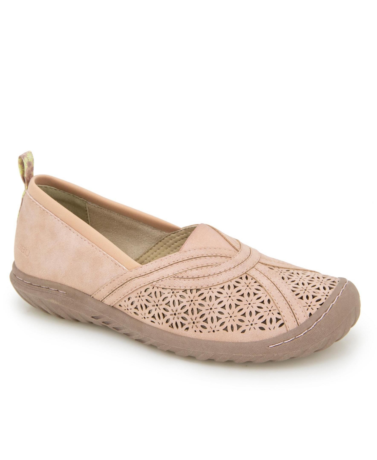 Women's Florida Slip-On Flat Shoe - Black Shimmer
