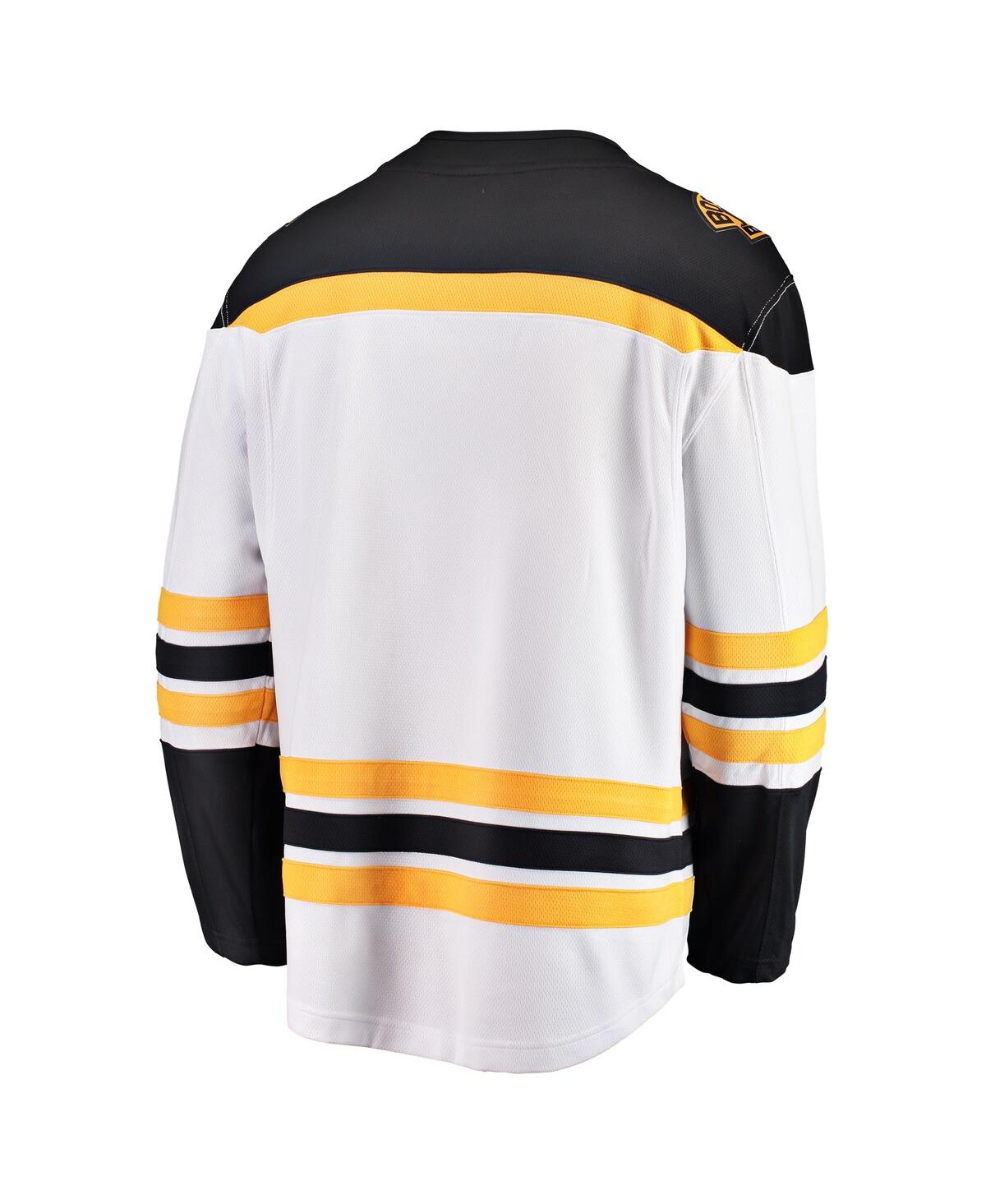 Men's FanaticsBoston Bruins Breakaway Away Jersey - White