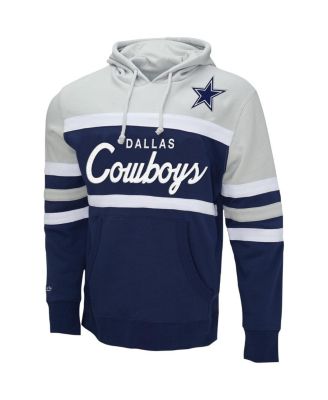 Men's Navy, Dallas Cowboys Head Coach Pullover Hoodie