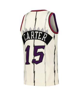 Raptors Carter 15 ユニフォーム Toronto Raptors Basketball Champion Jersey #15 Carter Size L