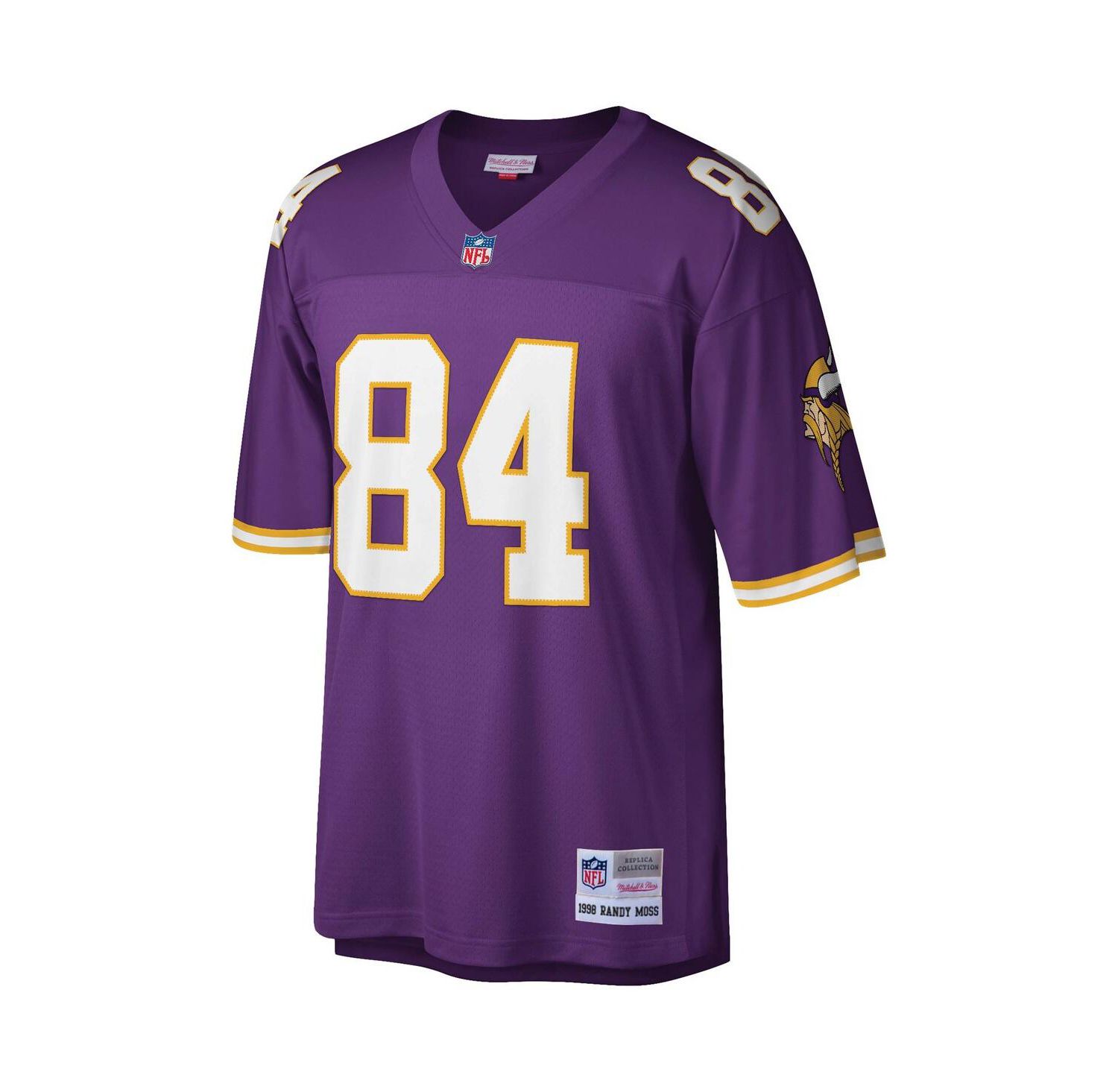 Men's Randy Moss Purple Minnesota Vikings Legacy Replica Jersey
