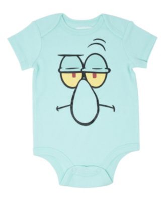 Patrick Squidward Boys 3 Pack Bodysuits Infant
