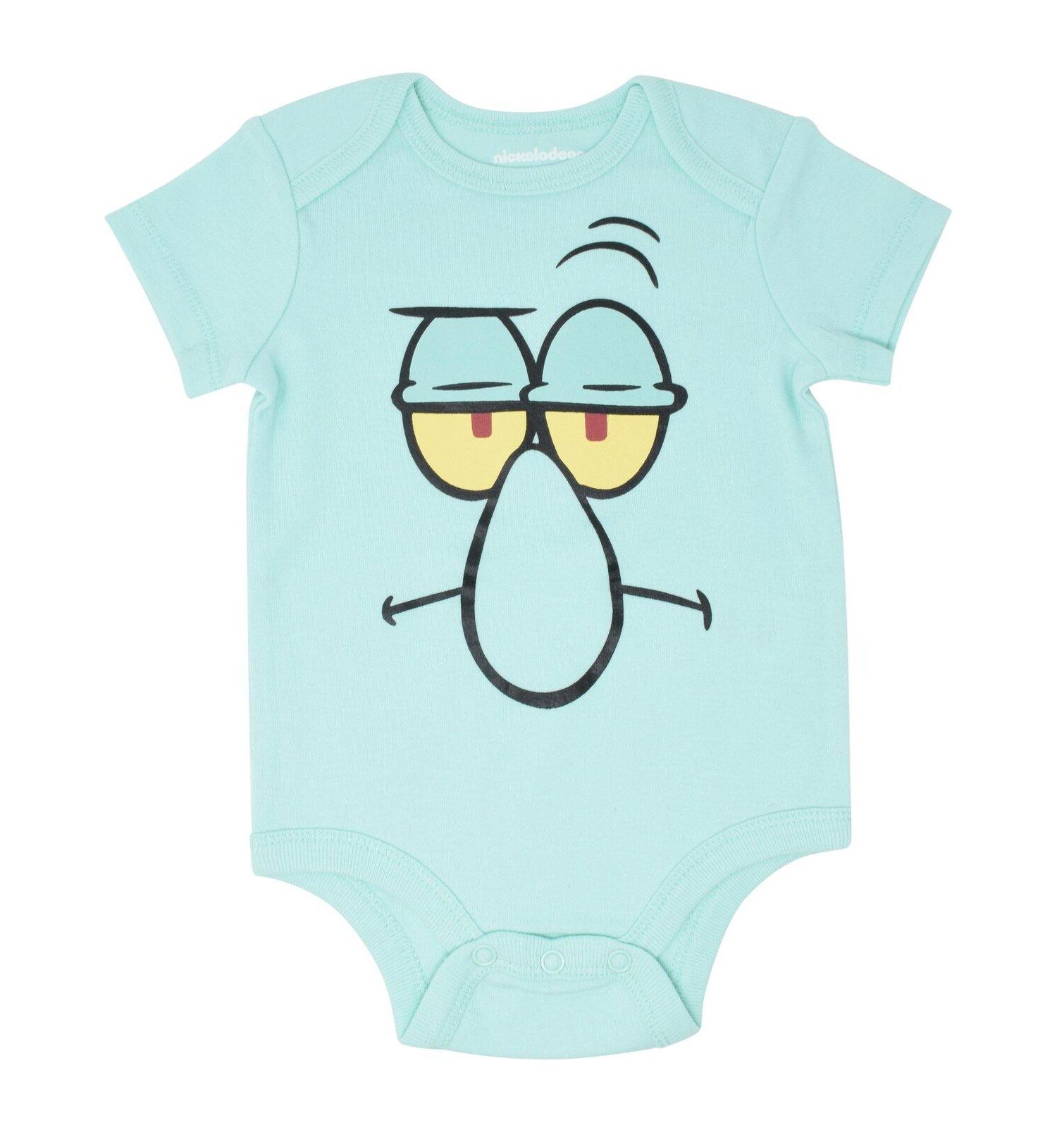 Patrick Squidward Boys 3 Pack Bodysuits Infant