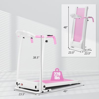 800W Folding Treadmill Electric /Support Motorized Power