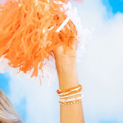 INK + ALLOY Sage 10 Stranded Beaded Stackable Stretch Bracelets