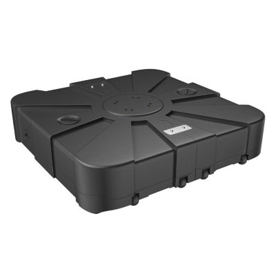 Heavy-Duty HDPE Patio Umbrella Base Stand for Cantilever Umbrellas with Wheels
