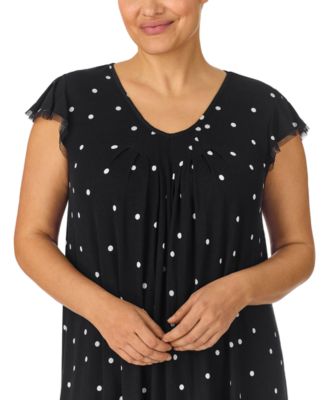 Plus Size Yours to Love Short Sleeves Nightgown