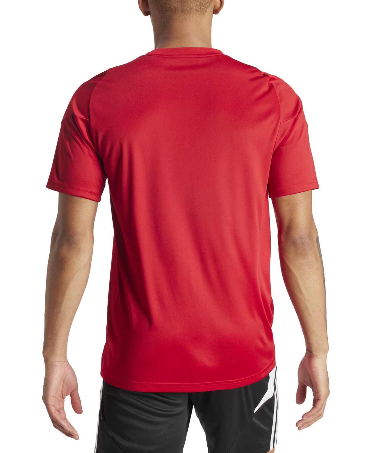 adidas Men's Tiro 24 Slim-fit Performance 3-Stripes Jersey -/ Wht