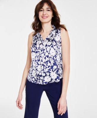 Anne Klein - Women's Sleeveless Tulla Blouse