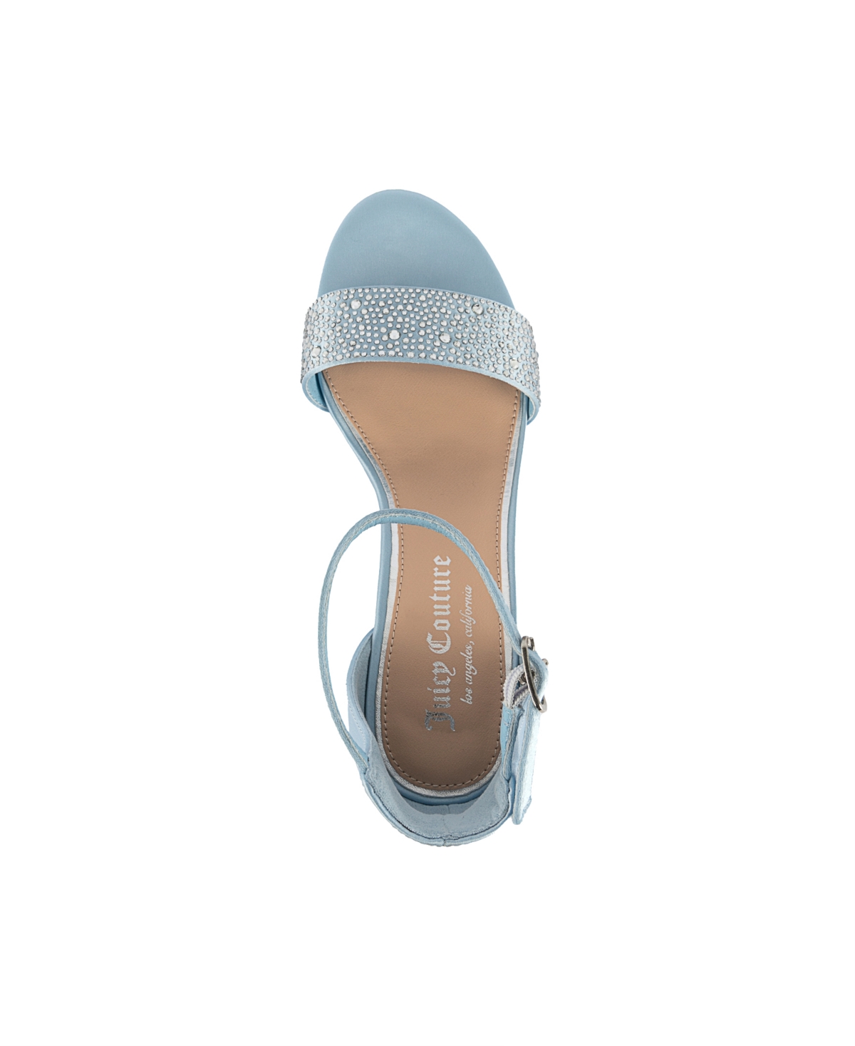 Juicy Couture Women's Nelly Rhinestone Two-Piece Platform Dress Sandals