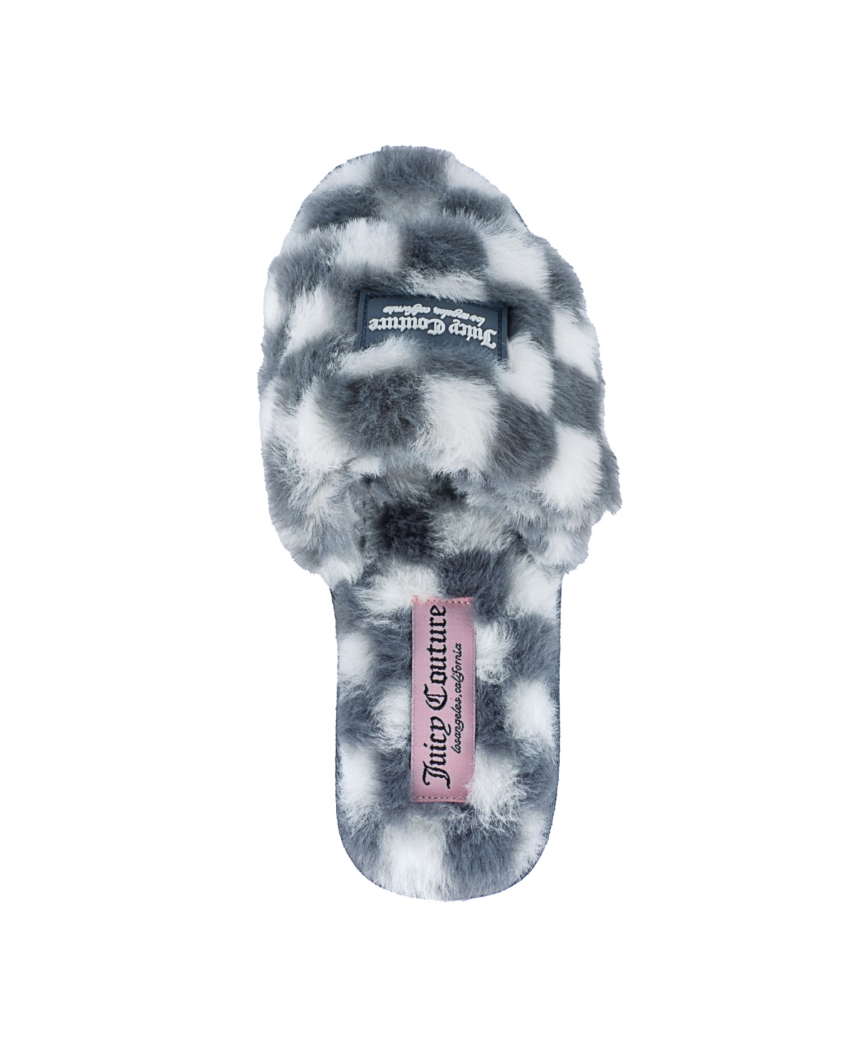 Juicy Couture Women's Hiero Slip-On Checkered Slippers