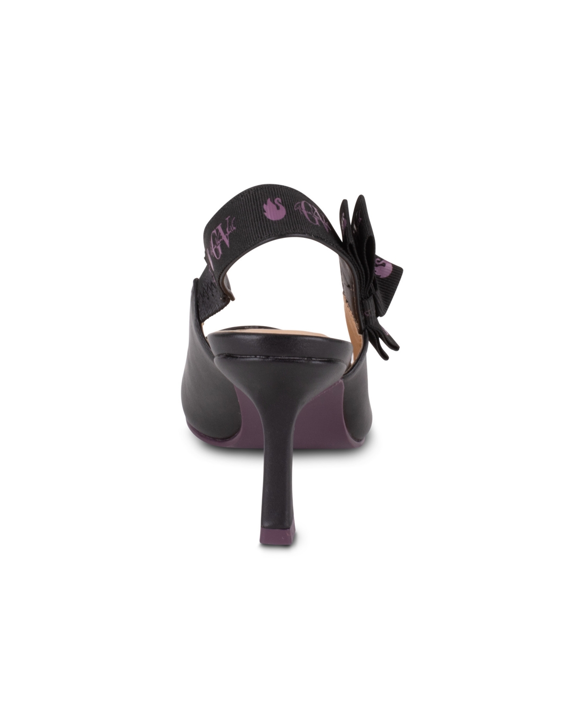 Gloria Vanderbilt Zsa Zsa Bow Slingback Pump In Black