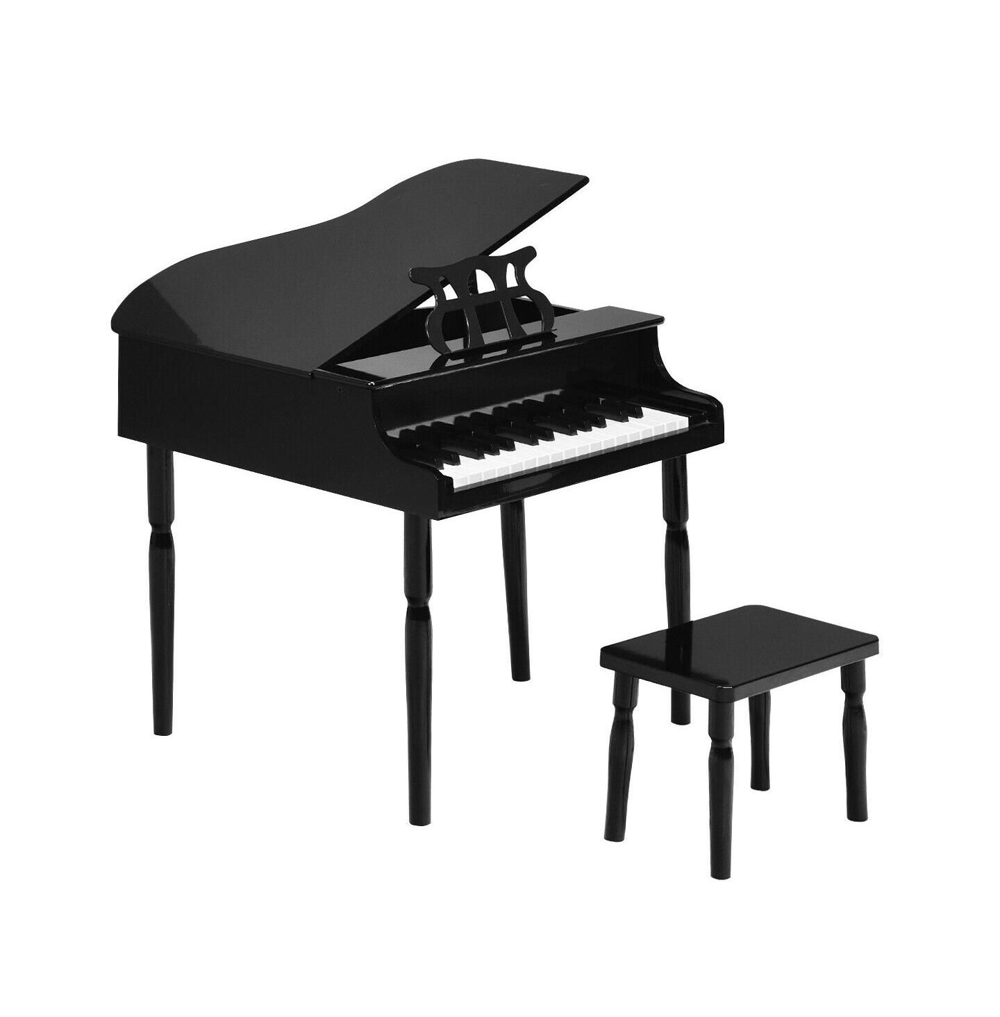 Детская игрушка SUGIFT 30-Key Wooden Grand Piano with True Tones, Ages 3+ — фото 1