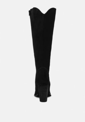 Womens GREAT-STORM White Leather Calf Boots