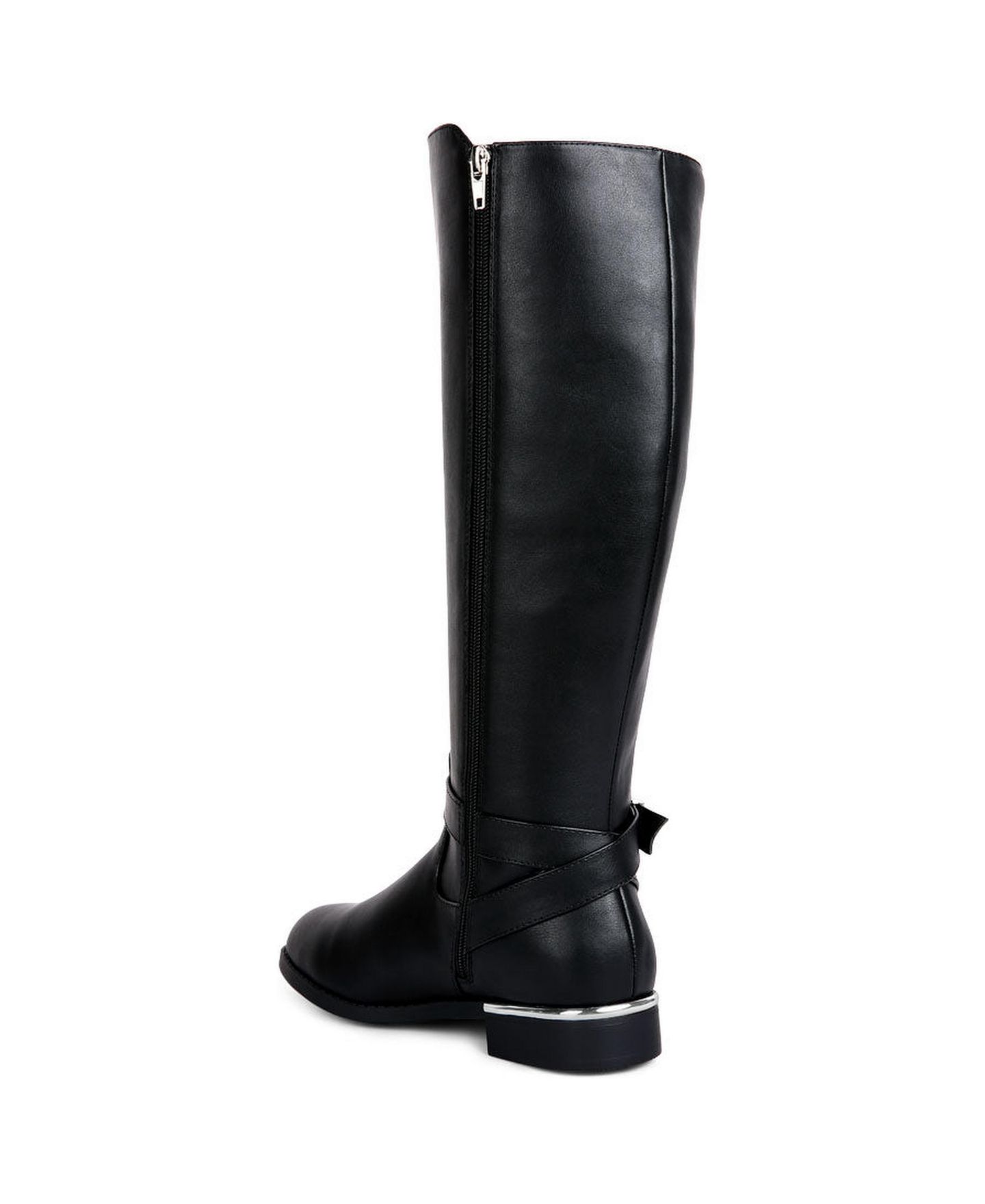 Женские ботинки London Rag Renny Buckle Strap Embellished Calf, цвет: Чёрный — фото 8