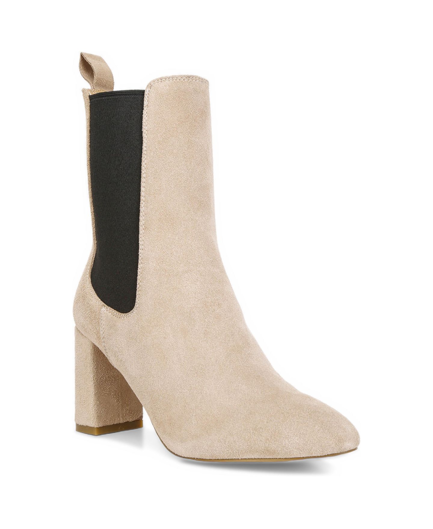 Женские ботинки Rag & Co Gaven Suede High Ankle Chelsea, цвет: Светлый бежевый — фото 1