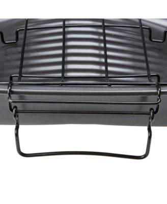 GoodCook Good Cook Everyday Nonstick Quick-Baste Roasting Pan with Locking Rack