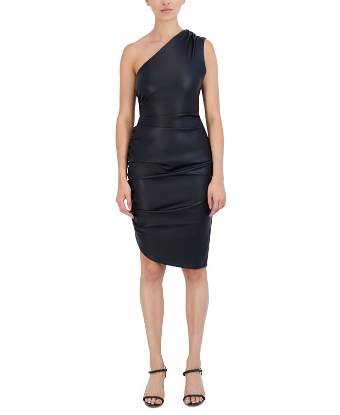Bcbg black dress macys store