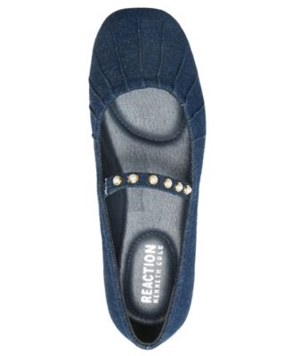 Women's Eimar Imitation Pearl Square Toe Ballet Flats