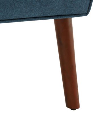 30" Polyester Andy Mid Century Modern Accent Lounge Armchair