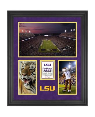 LSU Tigers Tiger Stadium Framed 20'' x 24'' 3-Opening Collage - Macy's