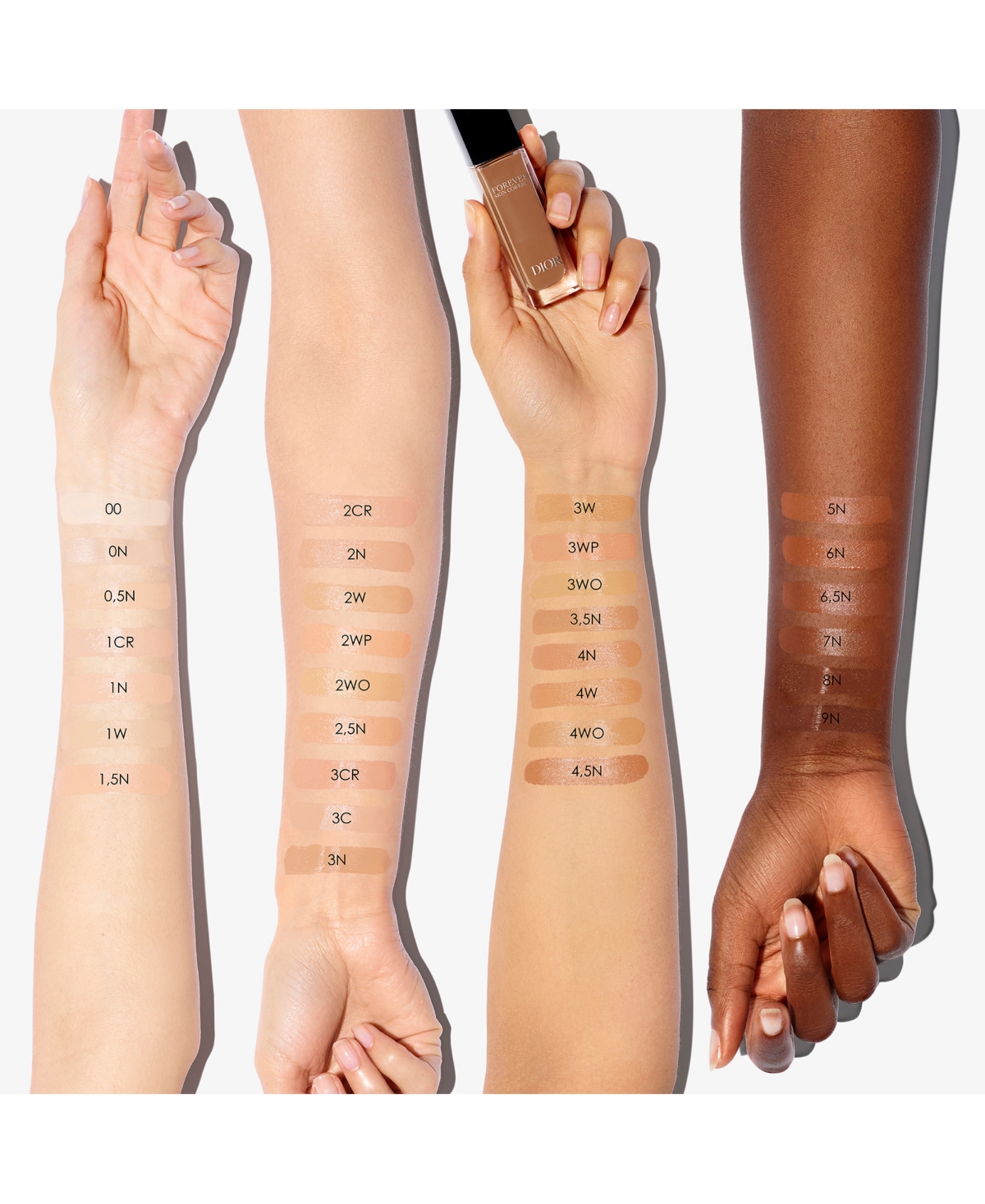 DIOR FOREVER SKIN CORRECT FULL-COVERAGE CONCEALER 