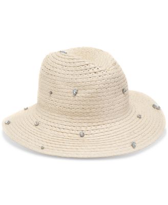 I.N.C. International Concepts - Women's Embellished Panama Hat