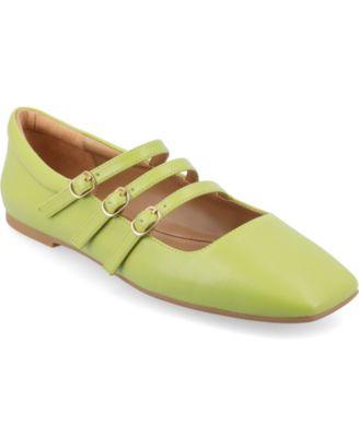 Women's Darlin Multi Strap Mary Jane Square Toe Flats