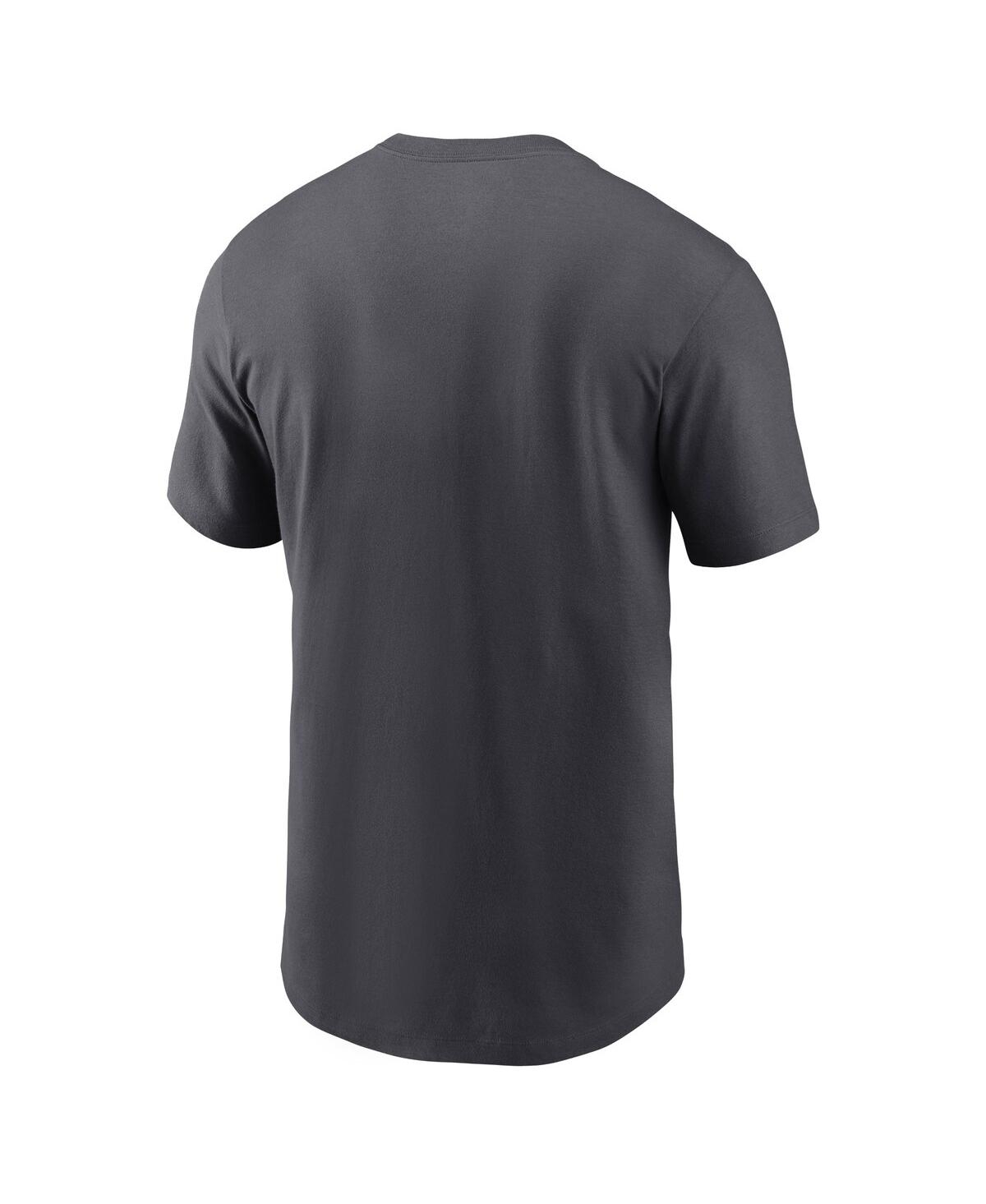 Nike San Francisco 49ers 2023 Nfc Champions Trophy Collection  Men's Nfl T-shirt In Anthracite