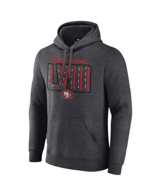 Men's Heather Charcoal San Francisco 49ers Super Bowl LVIII Local Pullover Hoodie