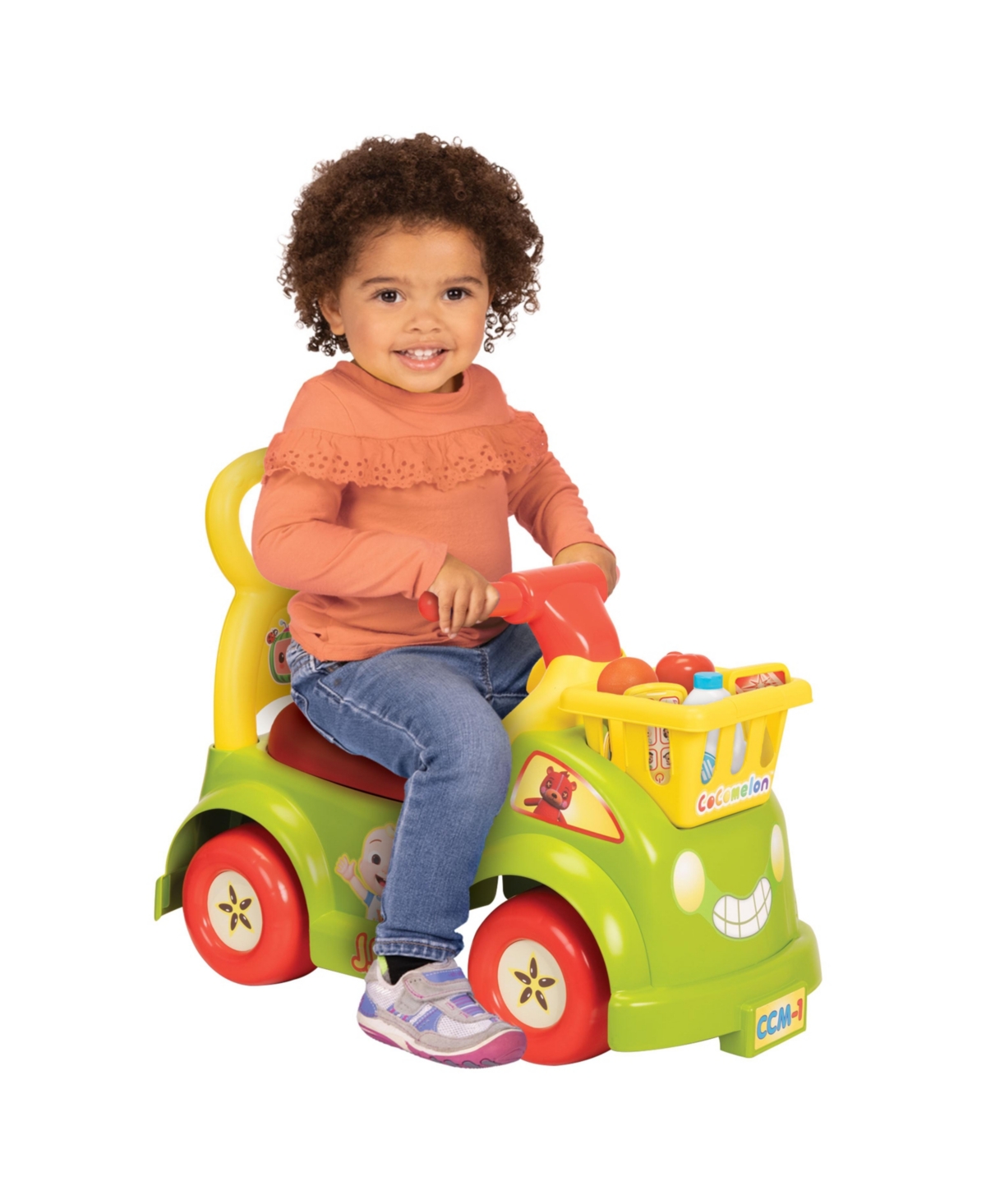 Shop Cocomelon Healthy Habits Kids' Ride-on With Sound, Songs, Lights And Bonus Toys In No Color