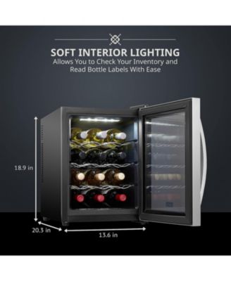 Schmecke 12-Bottle Thermoelectric Wine Cooler - Stainless Steel