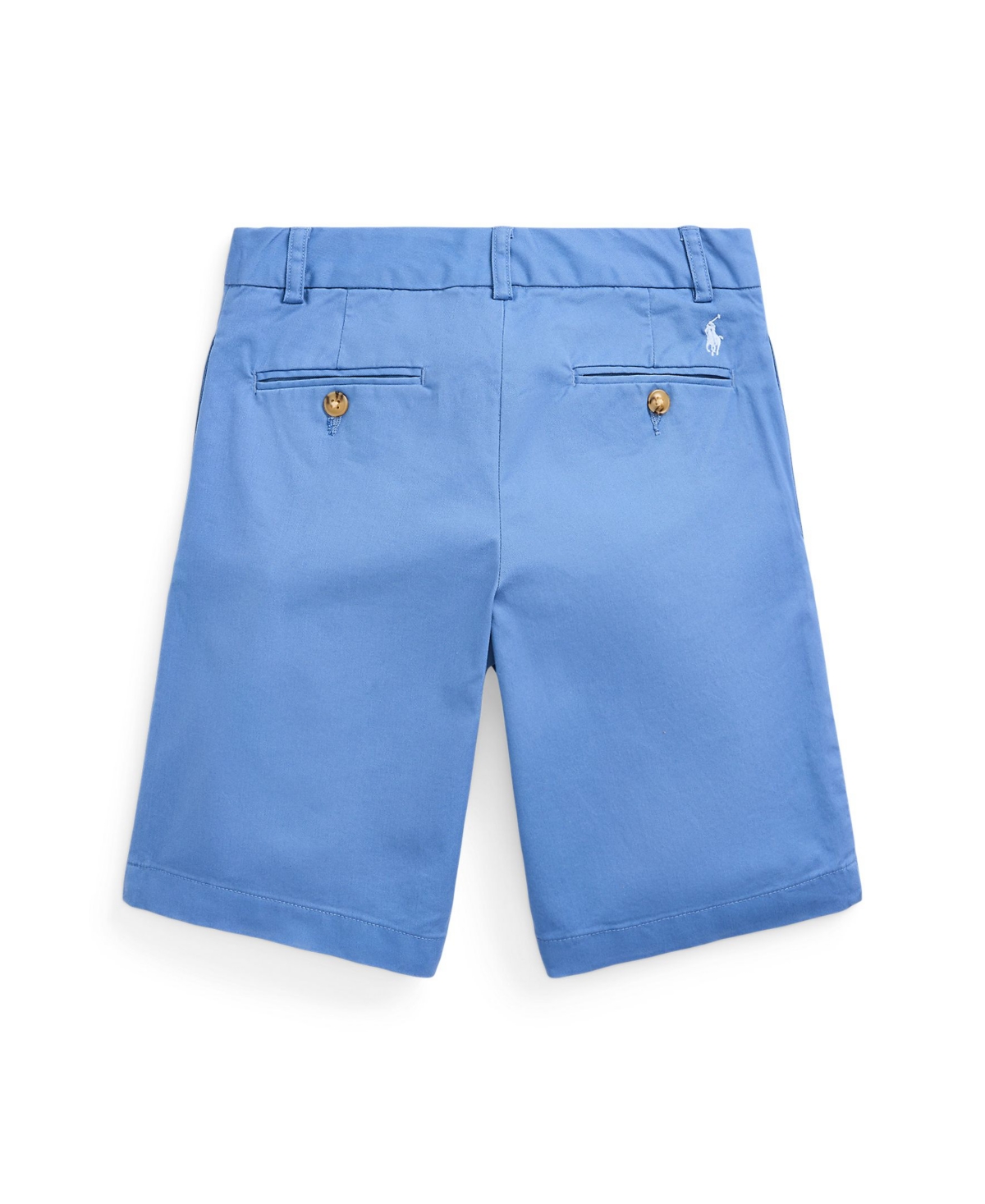 Shop Polo Ralph Lauren Big Boys Straight Fit Flex Abrasion Twill Shorts In Nimes Blue