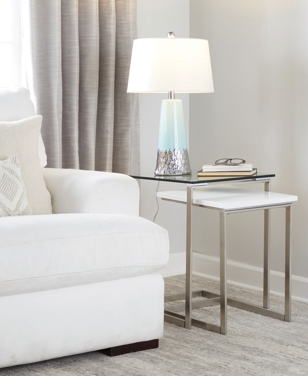 Lumisource Penelope 22" Ceramic Table Lamp In Multi