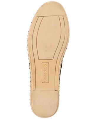Women's Reevee Stitched-Trim Espadrille Flats, Created for Macy's
