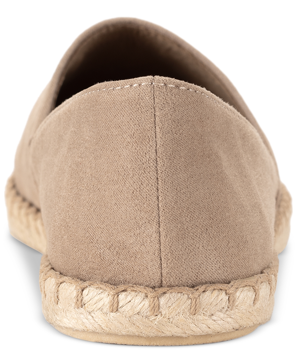 Shop Style & Co Women's Reevee Stitched-trim Espadrille Flats, Created For Macy's In Light Taupe