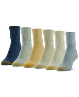 Gold Toe - Turn Cuff 6 Pack Socks