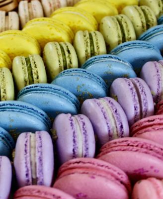 The Rainbow Box French Macarons, 10 Count Box
