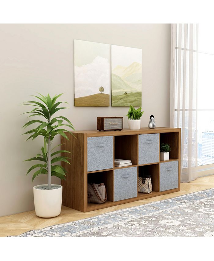 Simplie Fun Smart Cube 8Cube Organizer Storage With Opened Back