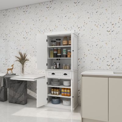 Four Doors And A Drawer Cabinet Ordinary Slotted Models