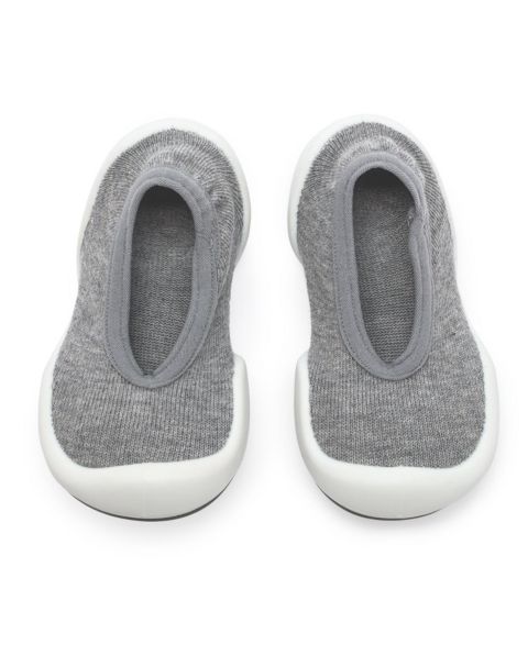 Обувь Komuello Breathable Washable Non-Slip Sock Shoes Flat - Grey для мальчиков-малышей, цвет: Серый