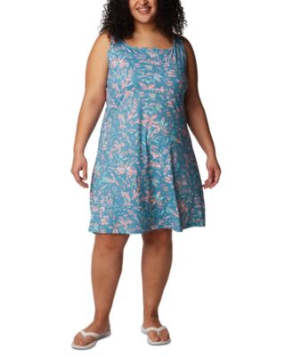 Columbia PFG Plus Size Active Printed Freezer III Dress Macy s