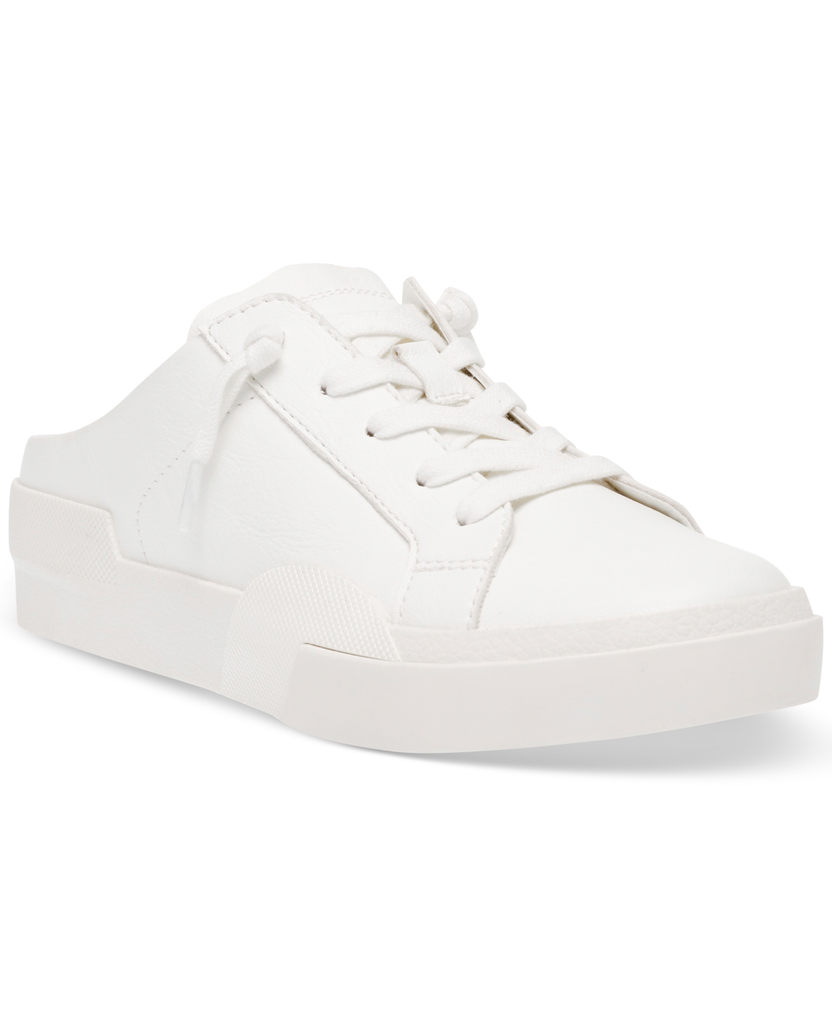Dv Dolce Vita Women's Helina Slip-on Mule Sneakers In White