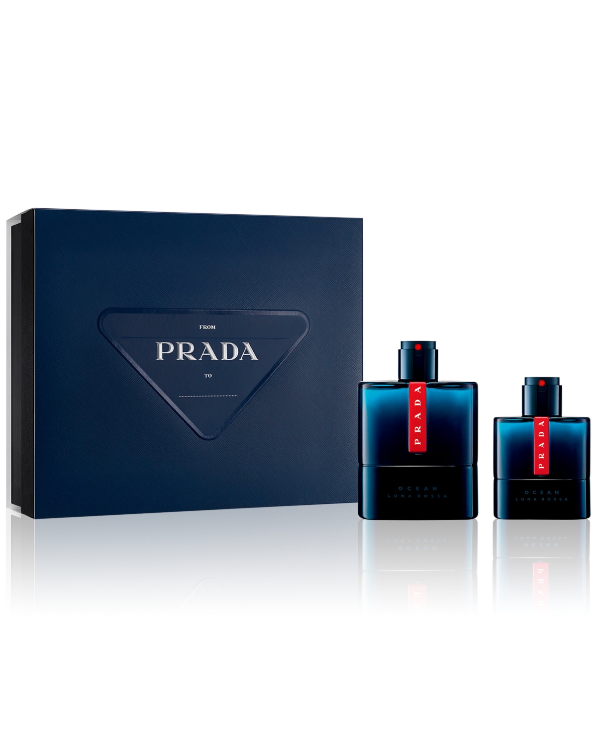 Shop Prada Men's 2-pc. Luna Rossa Ocean Eau De Toilette Gift Set In No Color