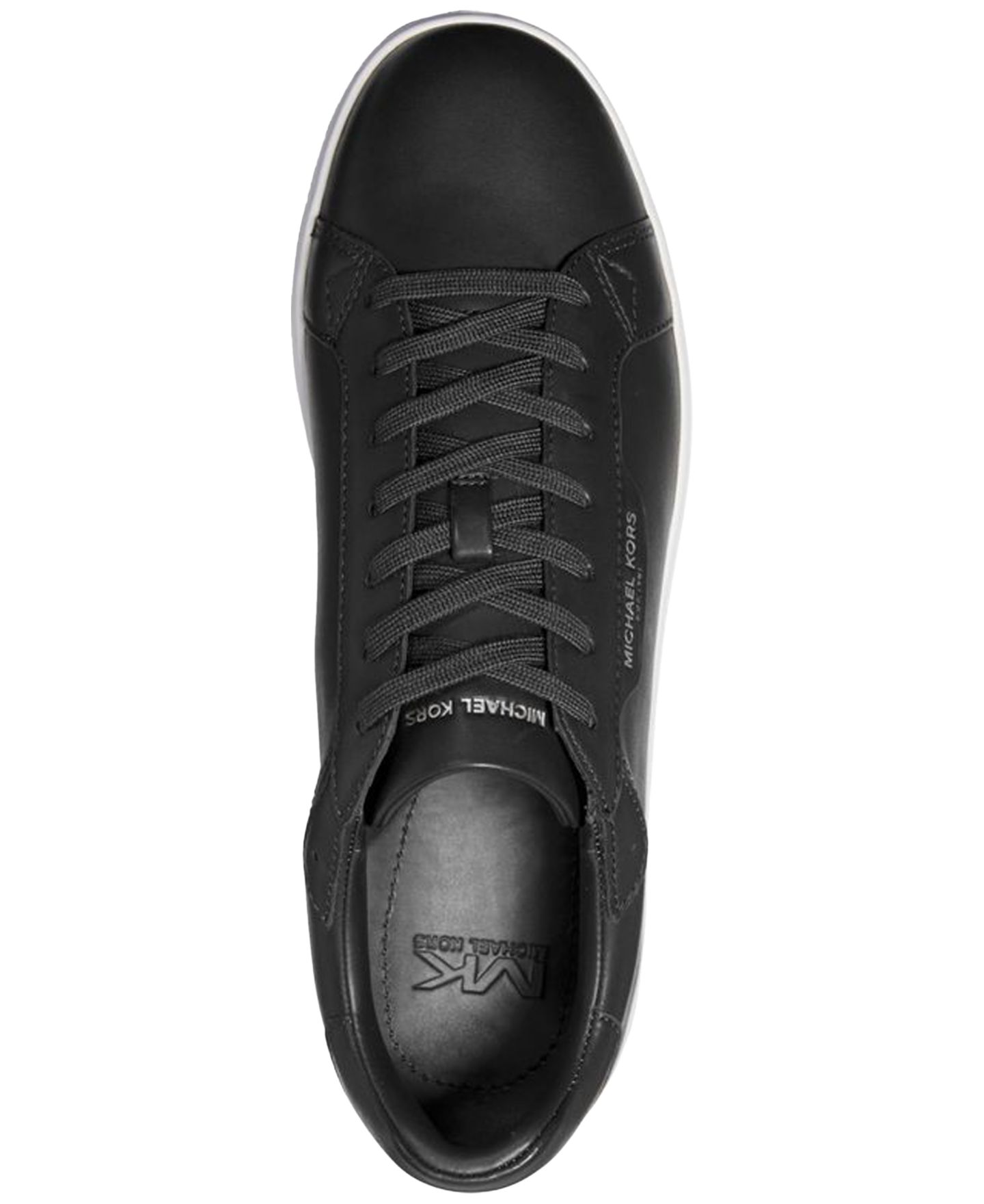 Мужские кроссовки Michael Kors Keating Lace-Up, цвет: Чёрный — фото 4