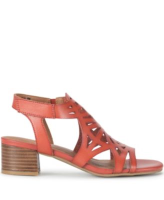 Women&#39;s Velvet Block Heel Sandals