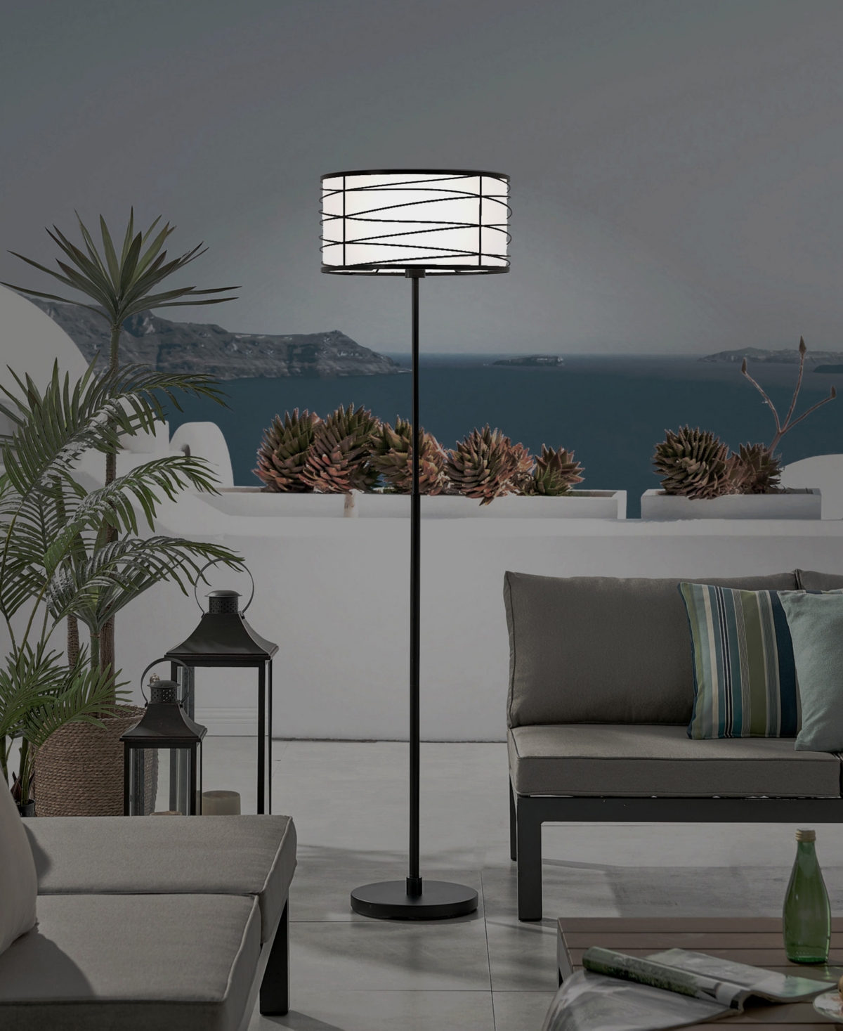 Lite Source Outdoor Cordless Lumiere Floor Lamp