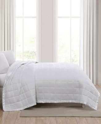 Beatrice Home Down Alternative Solid Blanket, Full/Queen